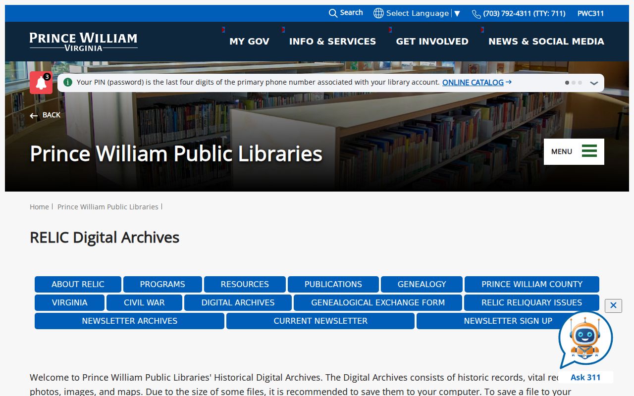 Montclair city directory research in RELIC Digital Archives collections