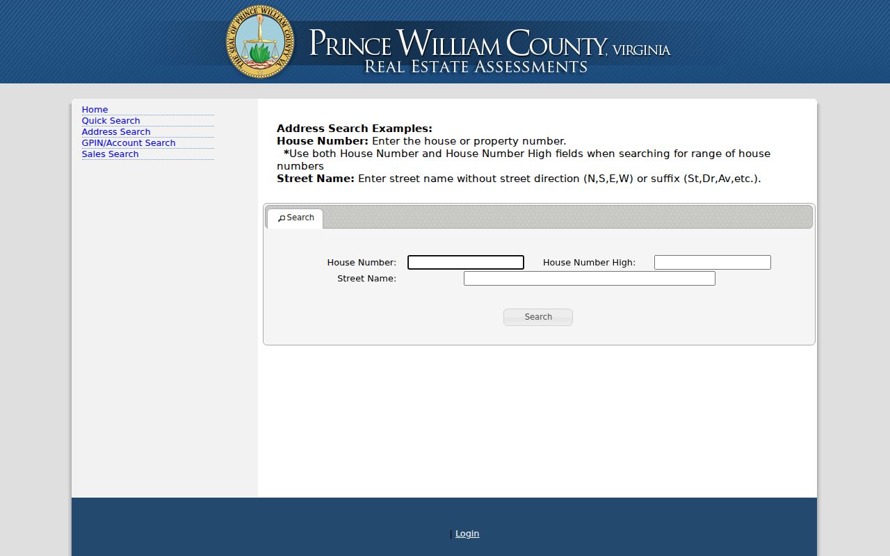 Montclair residents directory PublicAccessNow address search fields